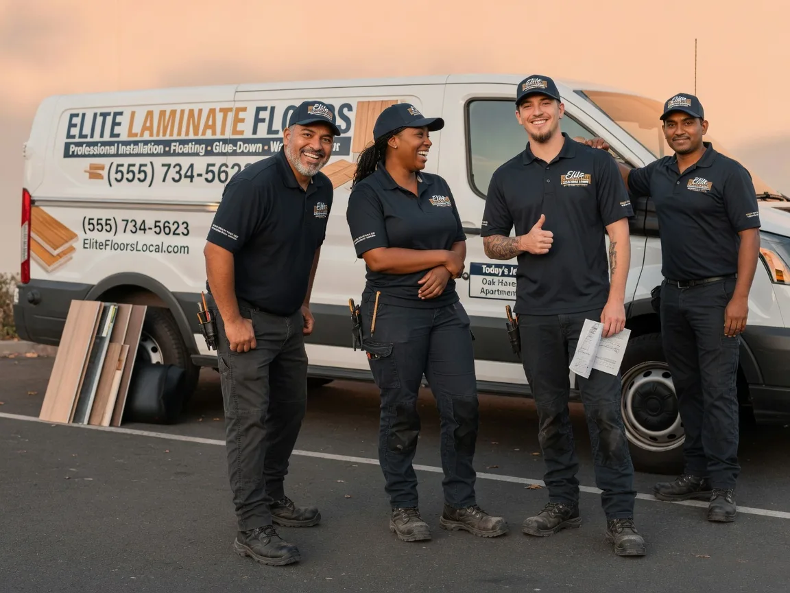 Laminate flooring installation company in Thrall, TX
